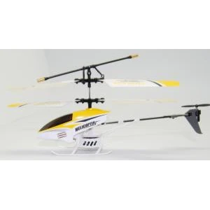 Hélicoptère RC modèle 8088 jaune avec télécommande IR