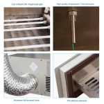 Four de refusion infrarouge INSA M962D avec controle automatique et haute precision