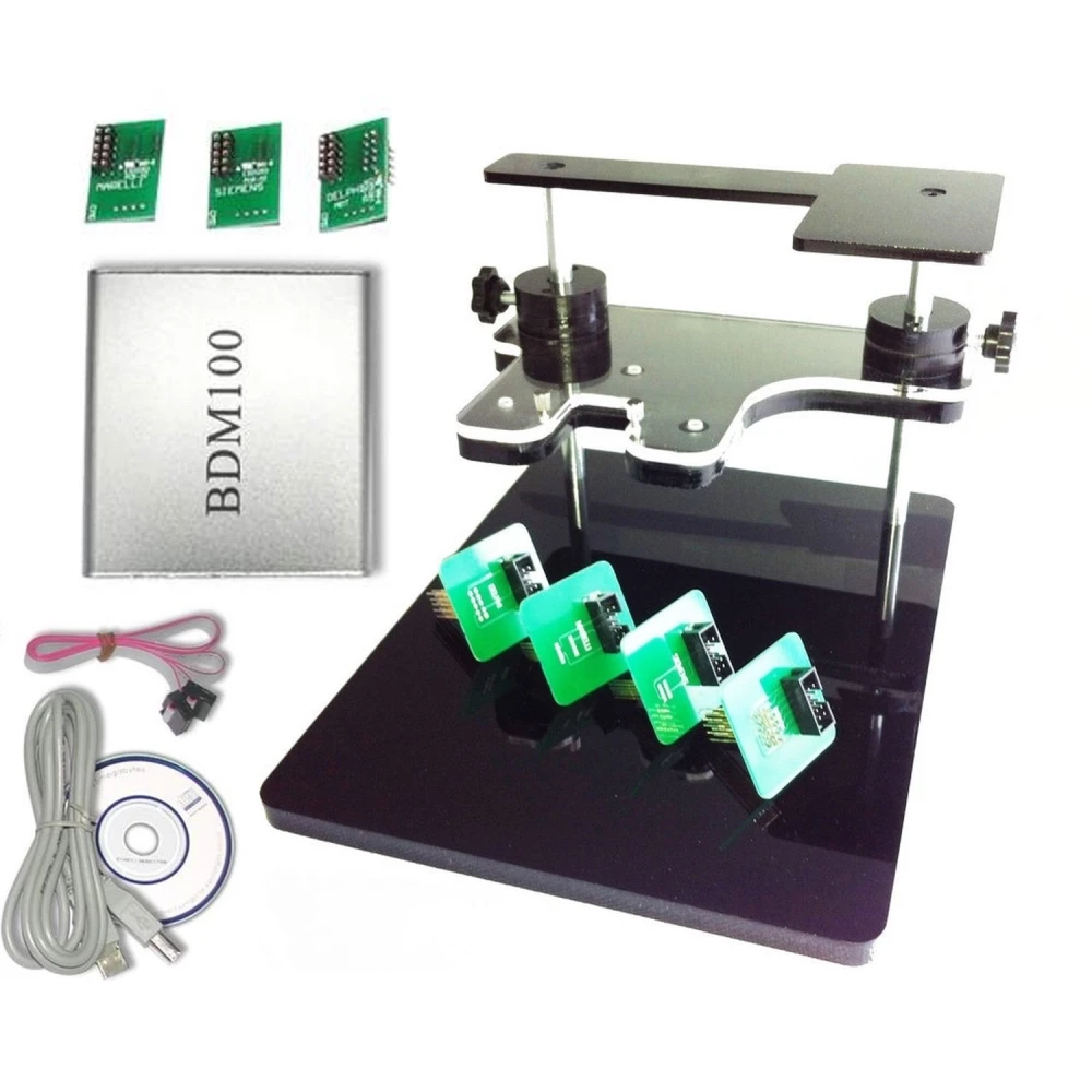 Interface BDM100 programmateur ECU chip tuning avec BDM Frame pour OBD2