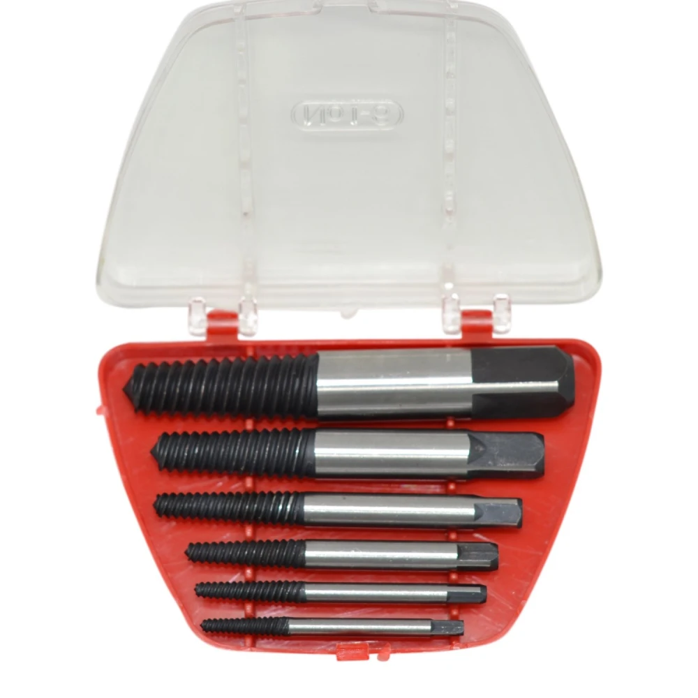 Coffret 6 pièces d’extracteurs de vis cassées professionnels TSX TOOL
