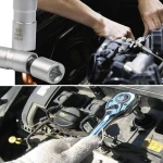 Kit de 2 douilles magnétiques flexibles pour bougie 14 mm et 16 mm TSX TOOL