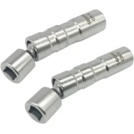 Kit de 2 douilles magnétiques flexibles pour bougie 14 mm et 16 mm TSX TOOL