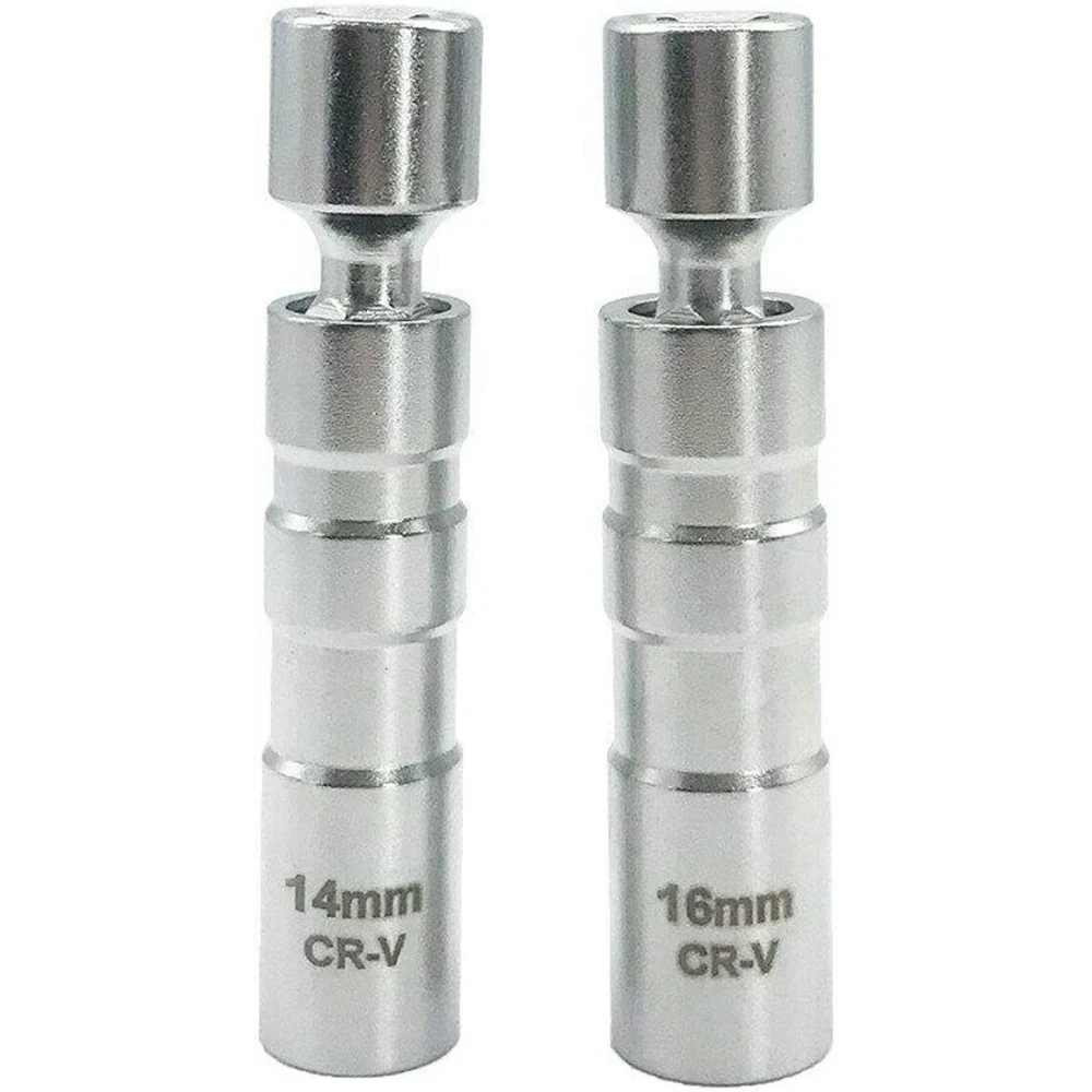 Kit de 2 douilles magnétiques flexibles pour bougie 14 mm et 16 mm TSX TOOL