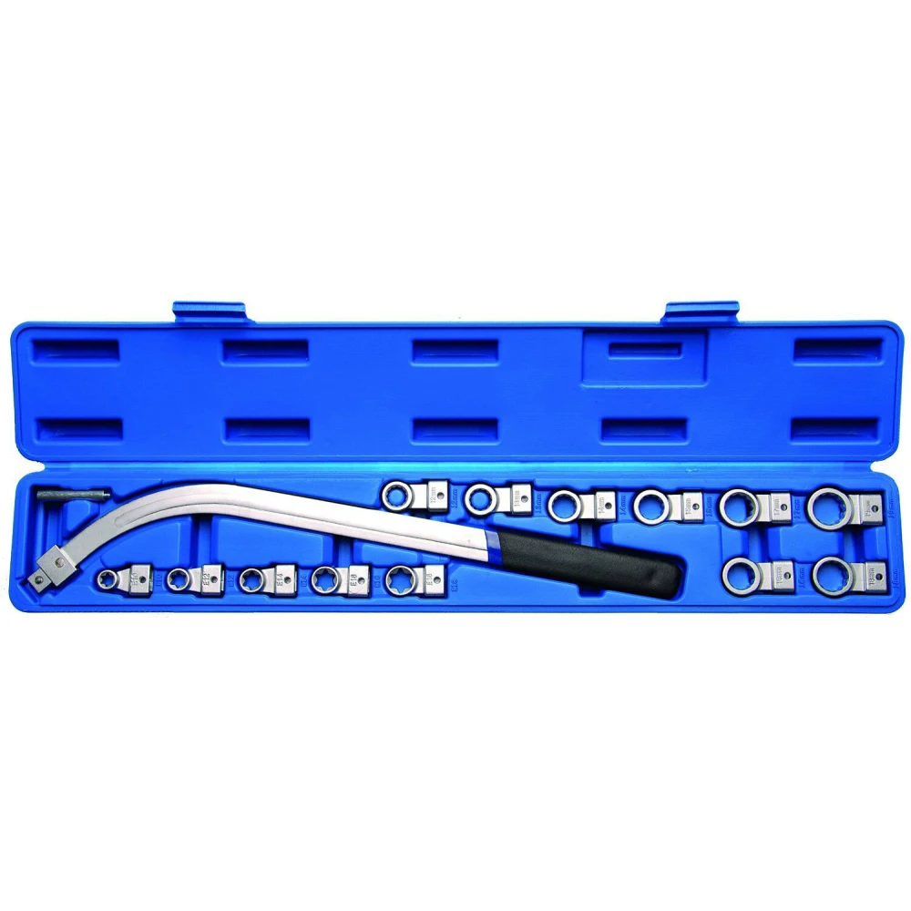 Jeu de clés pour courroie de distribution universel Torx et 12 pans, 15 pièces