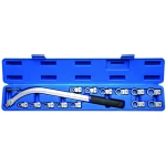 Jeu de clés pour courroie de distribution universel Torx et 12 pans, 15 pièces