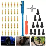 Kit outils réparation pneus extraction valves TSX TOOL 43 pièces
