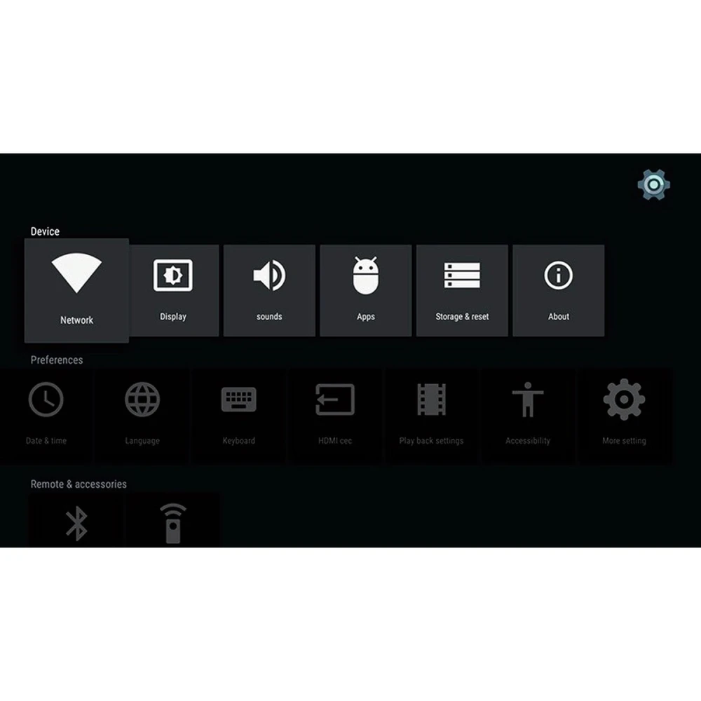 Kii Pro double tuner DVB-S2 DVB-T2 Android TV Box 2GB/16GB 4K