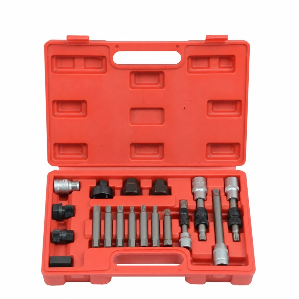 Kit 18 pièces démontage poulies débrayables d'alternateur (OAP / OAD)
