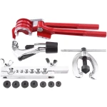 Kit completo de abocardado y doblado para tubos de automoción en estuche rojo