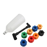 Kit entonnoir remplissage huile voiture moderne sans déversement - 8 pièces TSX TOOL