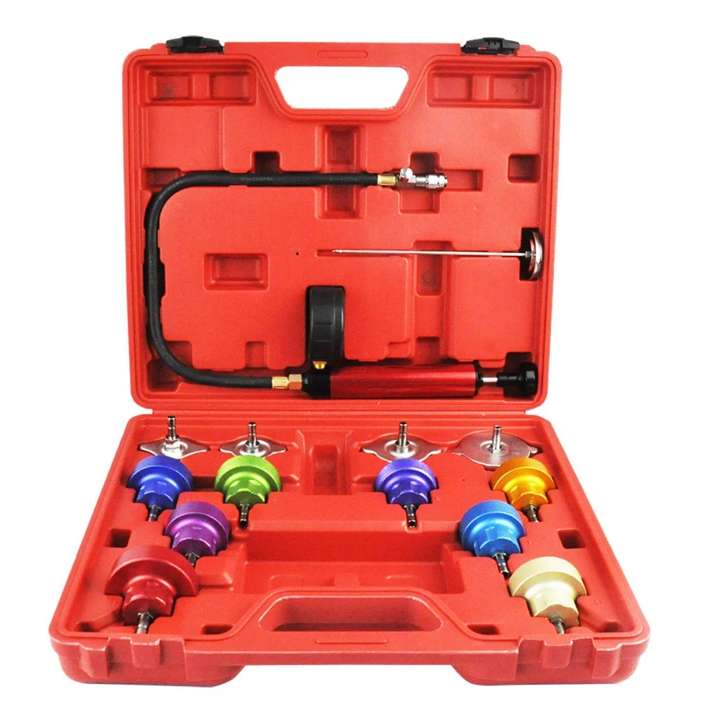 Kit test pression radiateur voiture 14 pièces - TSX TOOL