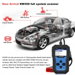 Konnwei KW350 valise diagnostic système complet pour VW Audi Seat Skoda