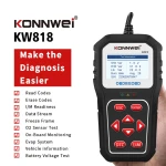 KONNWEI KW818 OBD2 : lecteur de codes OBDII pour voitures depuis 1996