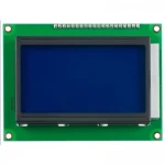Écran LCD graphique Lcd12864 128x64 pour Arduino Uno et Mega2560, fond bleu