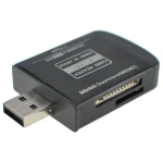 Lecteur de cartes mémoire USB 2.0 tout-en-un pour Micro SD, MMC, SDHC, TF et M2