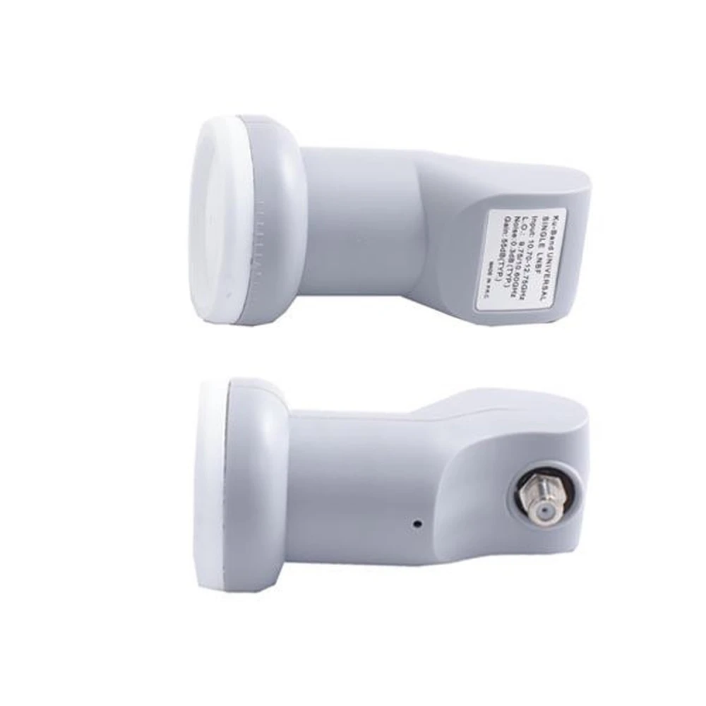 LNB universel : gain élevé et compatibilité HDTV pour TV satellite