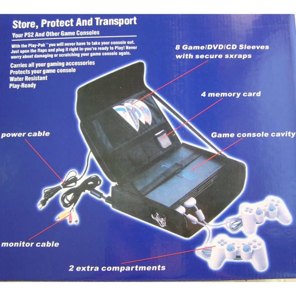 Valise de transport pour Playstation 2 - Transportez votre console en toute sécurité