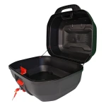 Top case moto 47L - Coffre universel amovible avec serrure et dossier