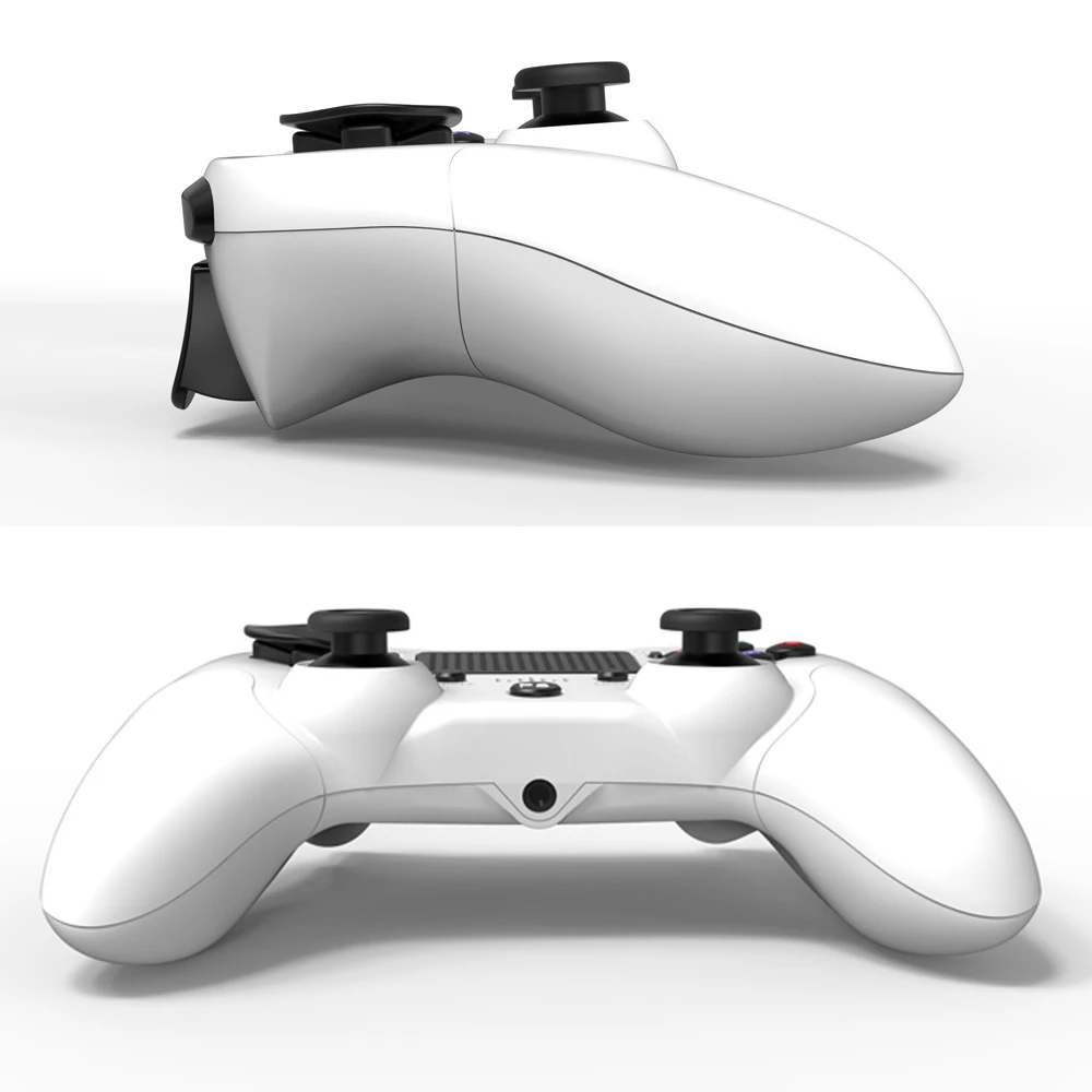 Manette compatible PS4 blanche sans fil DoubleShock 4