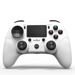 Manette compatible PS4 blanche sans fil DoubleShock 4
