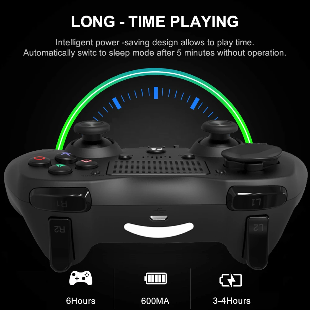 Manette compatible PS4 blanche sans fil DoubleShock 4