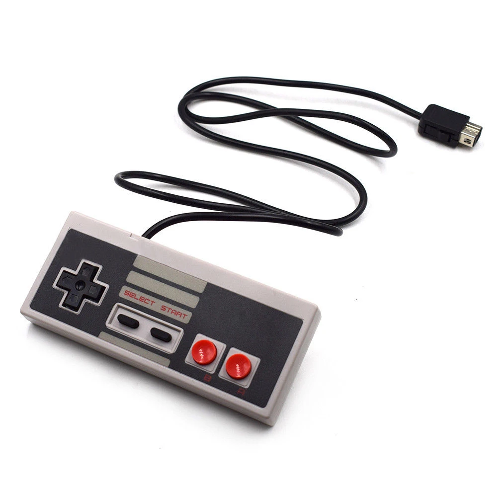 Manette filaire compatible avec la console Nintendo Mini NES Classic Edition