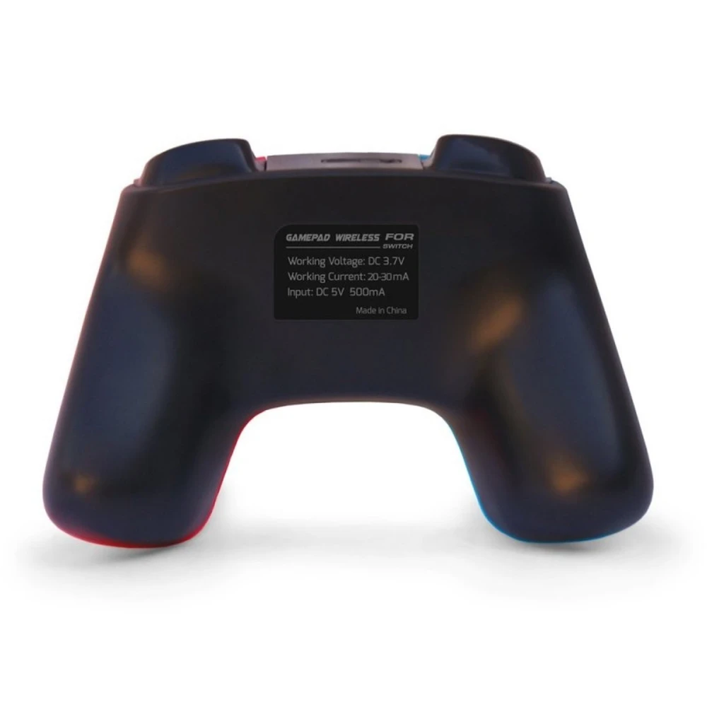 Joystick gamepad inalámbrico para Nintendo Switch en colores azul y rojo