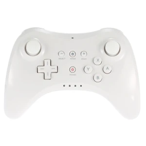 Manette Pro Wii U blanche compatible - manette sans fil pour Wii U