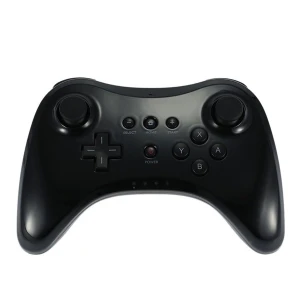 Manette Pro Wii U compatible noire - Contrôleur sans fil pour Wii U