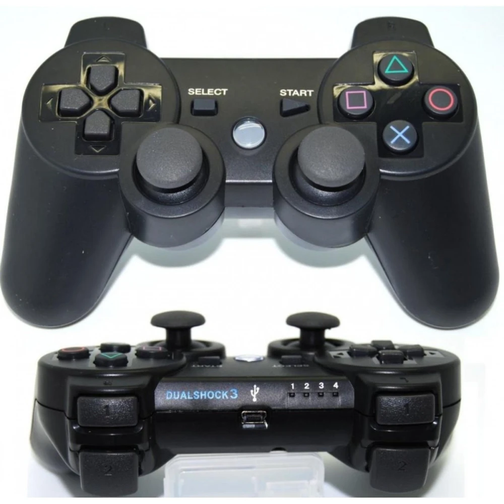 Manette réplique Dual Shock 3 Sixaxis noire PS3 Bluetooth