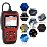 Kit completo Ancel AS500 con cables OBD2 y USB