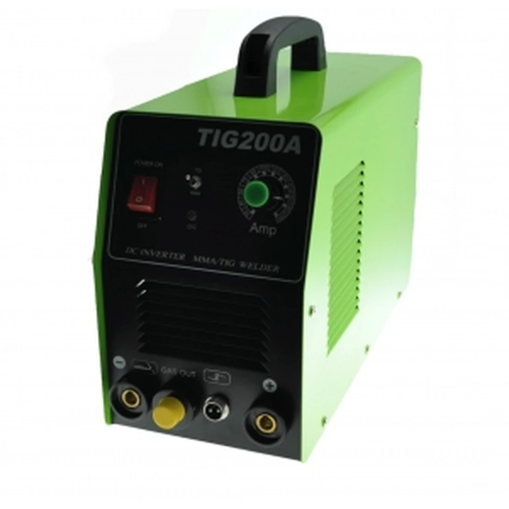Machine à souder DC TIG Inverter TIG-200 avec MMA pour travaux professionnels