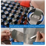 Machine de soudure par points Sunkko 709AD+ 220V avec fer à souder pour batterie lithium 18650