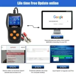 Testeur de batterie Konnwei KW600 12V pour voiture et moto