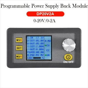 Module d'alimentation programmable DP20V2A avec écran LCD haute précision