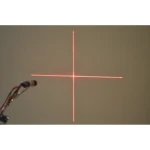 Module laser rouge en croix 5mW 3V-5V pour mesure électronique