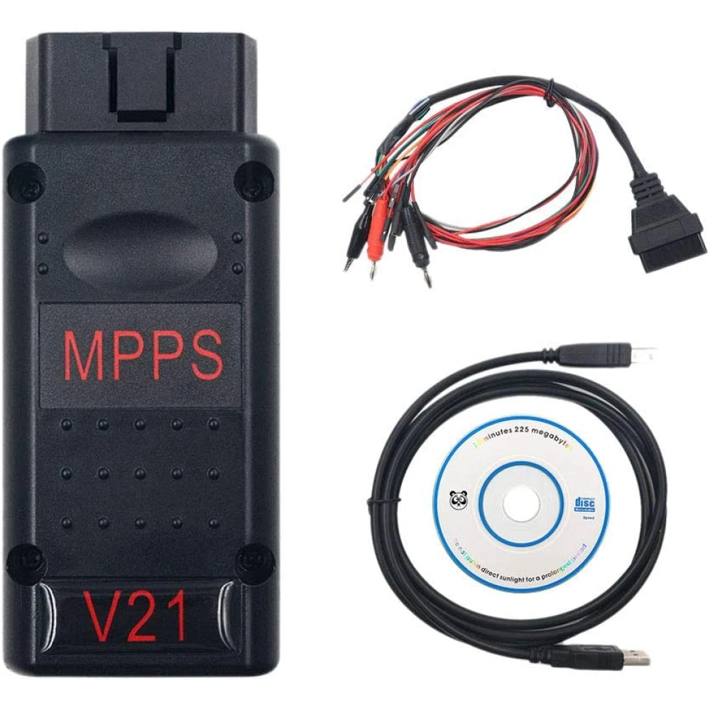 MPPS V21 outil de programmation ECU Main + Tricore + Multiboot avec câble
