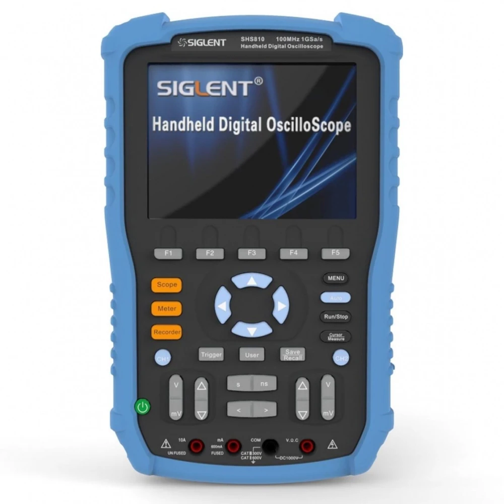 Oscilloscope portable numérique Siglent SHS810 100MHz avec écran 5.7 pouces