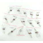 Pack 150 diodes Zener - 15 modèles différents, 10 unités de chaque modèle