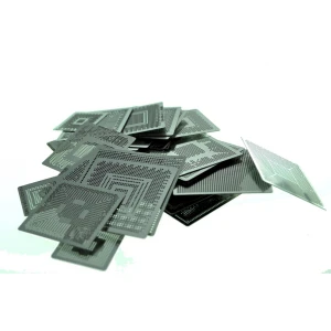 Pack 79 pochoirs chaleur directe pour soudure BGA et réparation électronique