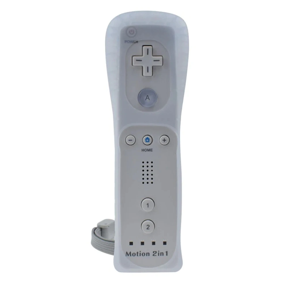 Pack completo mando Wii Remote y Nunchuck compatible blanco