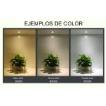 Panel LED 60x60cm 48W blanco cálido 3000K para iluminación eficiente en oficinas y hogares