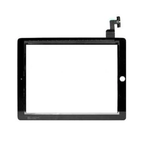 Écran tactile iPad 2 noir - pièce de rechange compatible pour iPad 2