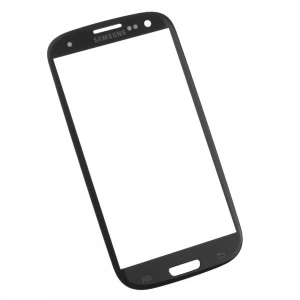 Écran en verre Samsung Galaxy S3 I9300 noir pour réparation professionnelle