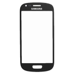 Écran en verre Samsung Galaxy S3 Mini noir - Pièce d'origine