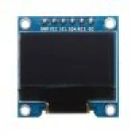 Écran OLED 0,96 pouces blanc SPI module 12864 LED pour Arduino satkit