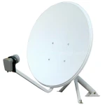 Parabole 100 cm avec support pour TV satellite - LNB non inclus