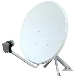 Parabole 100 cm avec support pour TV satellite - LNB non inclus