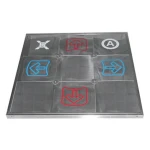 Tapis de danse métallique TX-4000 compatible PS2, XBOX, PC et Wii/GC