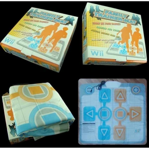 satkit Tapis Family Trainer pour Nintendo Wii - Tapis d'exercice et de jeu pour 2 joueurs